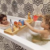 bathtub separation shelf