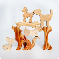 stacking game - dog pack