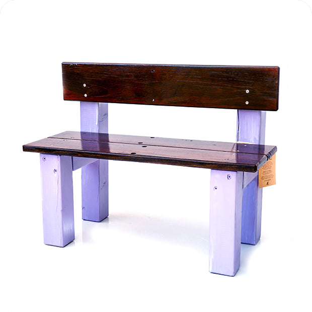 bench for kids - lenny - purple