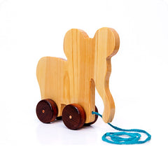 toddlers' pull toy - elephant