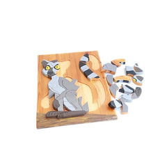 special jigsaw puzzle - lemur