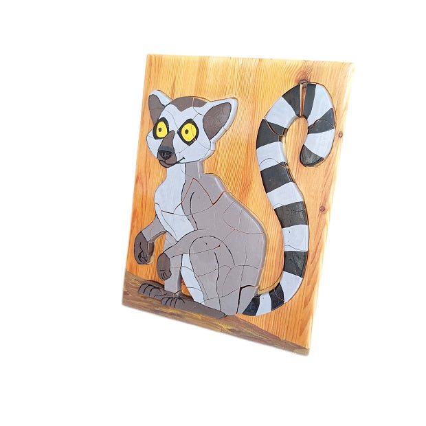 special jigsaw puzzle - lemur